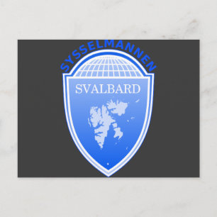 Carte Postale le Gouverneur Svalbard, Norvège