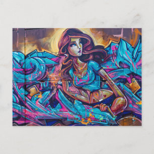 Carte Postale Le graffiti de Belfast Irlande