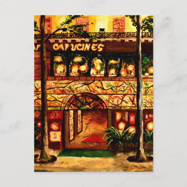 Carte Postale Le Grand Café Capucines À Paris (Devant)