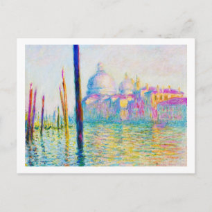 Carte Postale Le Grand Canal à Venise Claude Monet