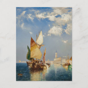 Carte Postale Le Grand Canal, Venise par Thomas Moran