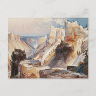 Carte Postale Le Grand Canyon, Yellowstone par Thomas Moran