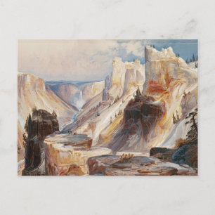 Carte Postale Le Grand Canyon, Yellowstone par Thomas Moran