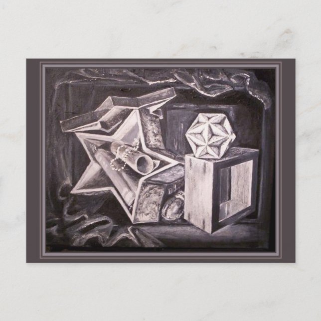 Carte Postale Le grand Dodécaèdre, toujours la vie (Devant)