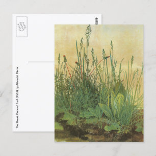 Carte Postale Le Grand (Grand) morceau de Turf par Albrecht Dure