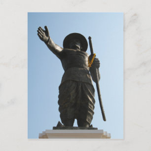 Carte Postale Le Grand Roi Anouvong ... Vientiane, Laos