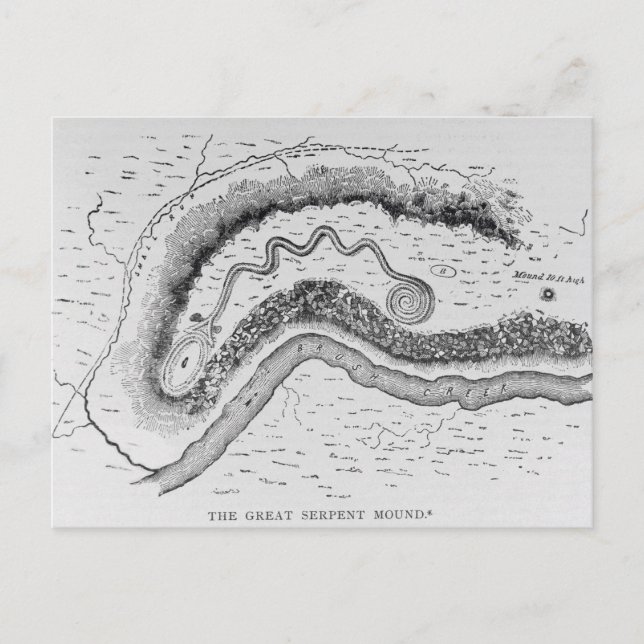 Carte Postale Le Grand Serpent (Devant)