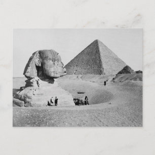 Carte Postale Le grand sphinx, 1877