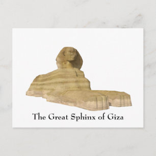 Carte postale : Le grand sphinx de Gizeh