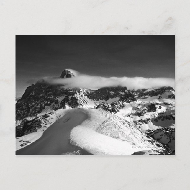 Carte Postale Le Grand Teton et la cathédrale (Devant)