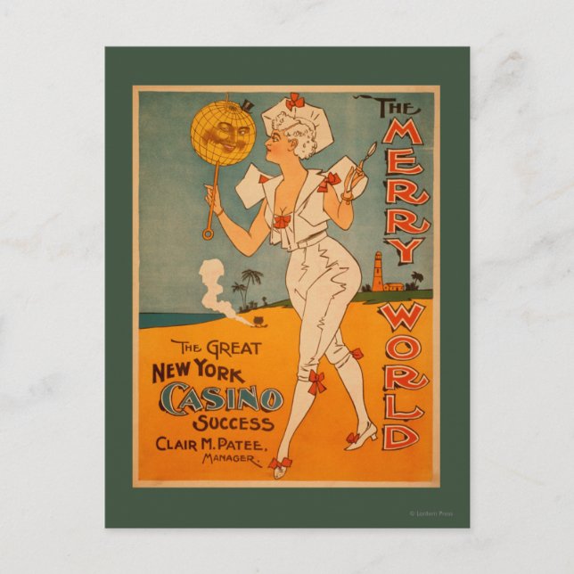 Carte Postale Le Great New York Casino Success Theatre (Devant)