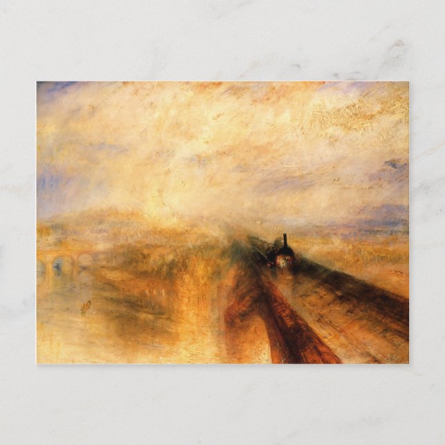 Carte Postale Le Great Western Railway par William Turner (Devant)