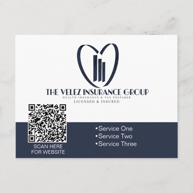 Carte Postale Le Groupe d'Assurance Velez (Devant)