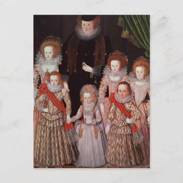 Carte Postale Le groupe Tasburgh : Lettice Cressy (Devant)