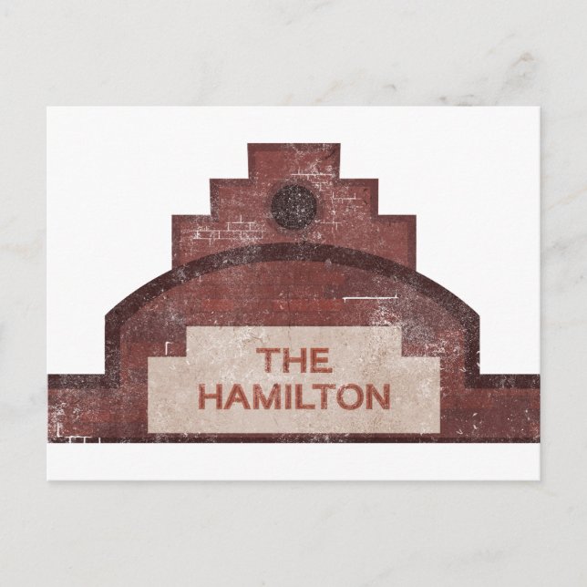 Carte Postale le hamilton (Devant)