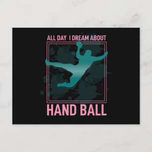 Carte Postale Le Handball est ma vie