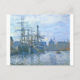 Carte Postale Le Havre, bassin commercial de Claude Monet