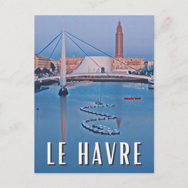 Carte Postale Le Havre Photo Vintage  (Devant)
