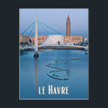 Carte Postale Le Havre Photo Vintage<br><div class="desc">Le Havre est une commune du nord-ouest de la France située dans le département de la Seine-Maritime en région Normandie. Elle se trouve sur la rive droite de l'estuaire de la Seine, au bord de la Manche. Son port est le deuxième de France après celui de Marseille pour le trafic...</div>