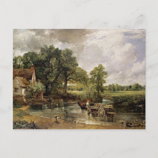 Carte Postale Le Hay Wain, 1821 (Devant)