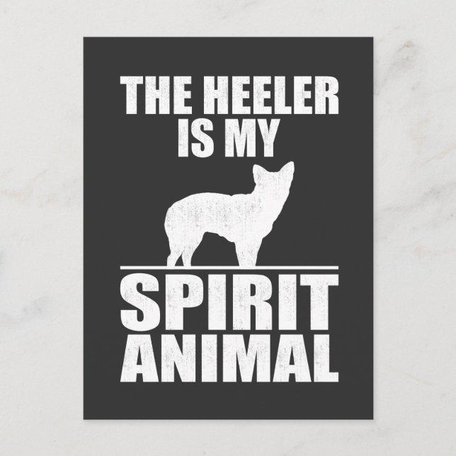 Carte Postale Le hélier est mon animal spirituel, l'amant de Hee (Devant)