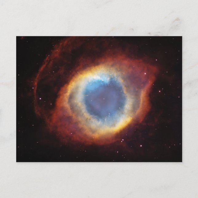 Carte Postale Le Helix Nebula NGC 7293 Caldwell 63 (Devant)