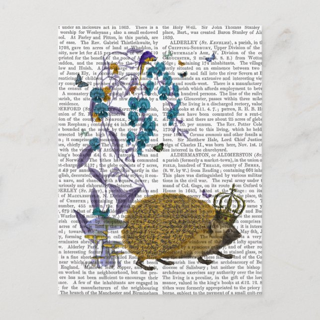 Carte Postale Le hérisson d'or (Devant)