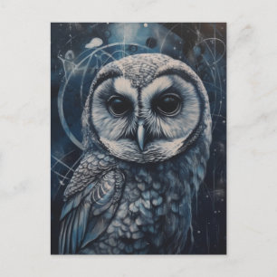 Carte Postale Le hibou