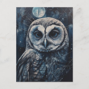 Carte Postale Le hibou