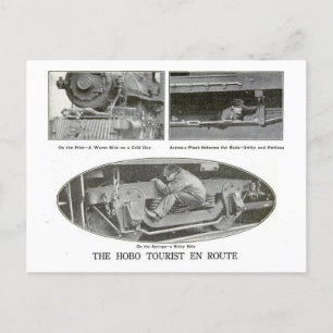 Carte Postale Le Hobo Tourist