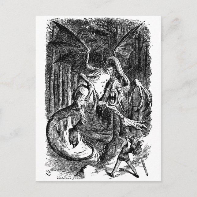 Carte Postale Le Jabberwocky (Devant)