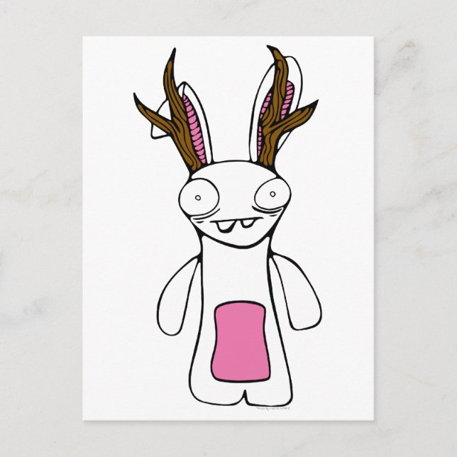 Carte Postale Le Jackalope (Devant)