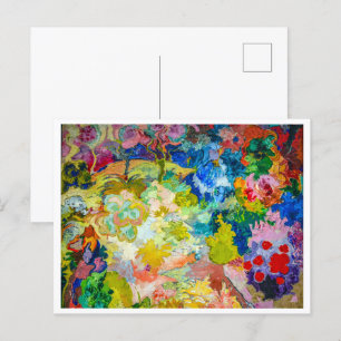 Carte Postale Le jardin de fleurs   Carl Lohse  