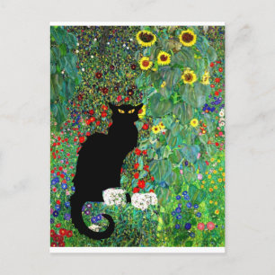 Carte Postale Le jardin de Klimt