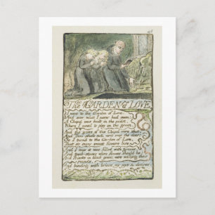 Carte Postale 'Le Jardin de l'Amour', assiette 45 (Bentley 44) d