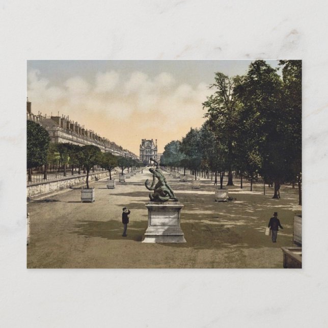 Carte Postale Le jardin des Tuileries, Paris, France classique P (Devant)