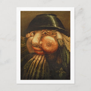 Carte Postale Le jardinier de légumes, c.1590 (huile sur panneau