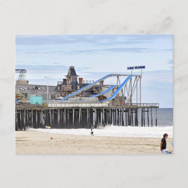 Carte Postale Le Jersey Shore sur Seaside Heights (Devant)