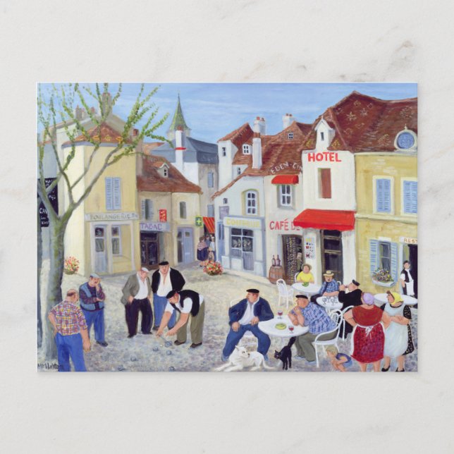 Carte Postale Le jeu Bourgogne (Devant)