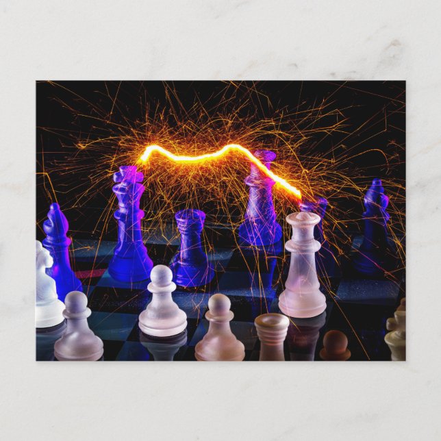 Carte Postale Le Jeu des rois (Devant)