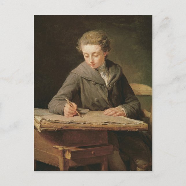 Carte Postale Le jeune rapporteur, Carle Vernet, 1772 (Devant)