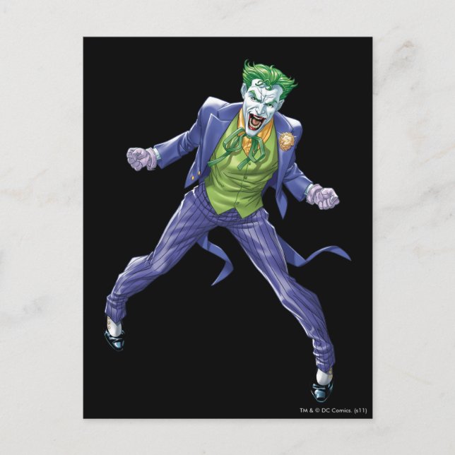 Carte Postale Le Joker Yells (Devant)