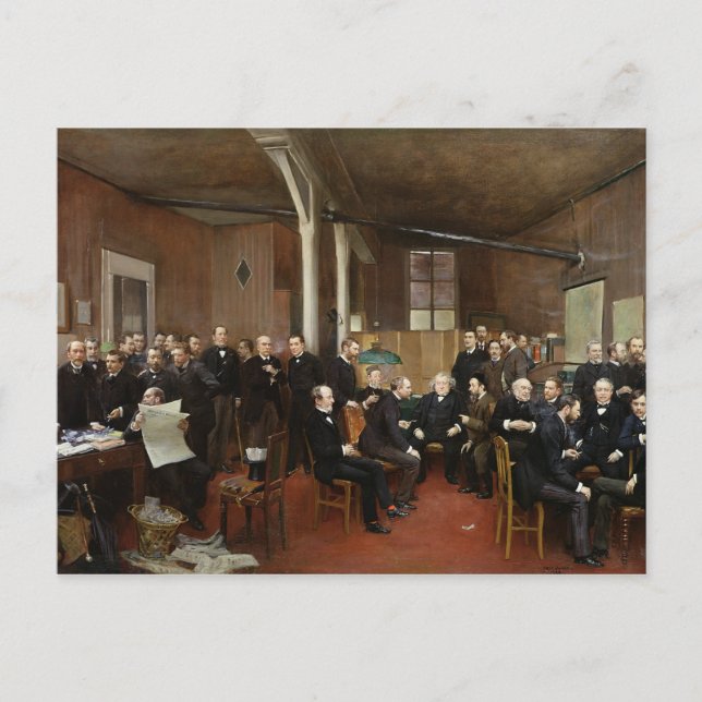 Carte Postale Le Journal des débats, 1889 (Devant)