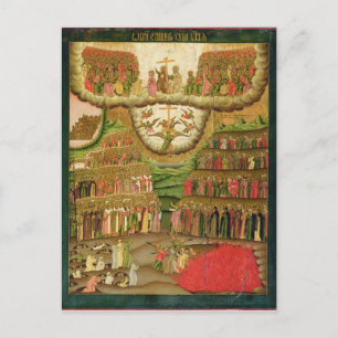 Carte Postale Le jugement Dernier, 1721