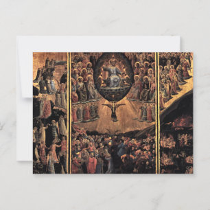 Carte Postale Le jugement Dernier de Fra Angelico