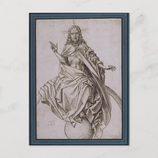 Carte Postale Le jugement Dernier (détail) de Hieronymus Bosch (Devant)