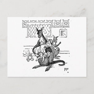 Carte Postale Le Kangourou Maternel