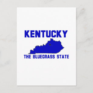 Carte Postale Le Kentucky, L'État Bluegrass