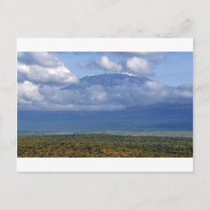 Carte Postale Le Kilimandjaro Tanzanie Paysages emblématiques