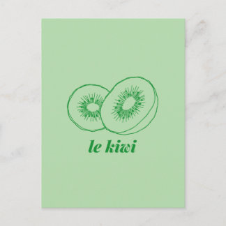 Carte Postale le kiwi